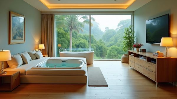 Où louer une maison avec jacuzzi intérieur pour se relaxer ?