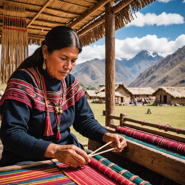 Quelle croisière permet de découvrir les techniques de tissage traditionnel au Pérou?